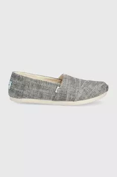 Эспадрильи Alpargata Toms, черный
