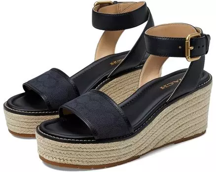 Эспадрильи COACH Katherine Signature C Canvas, черный