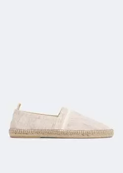 Эспадрильи ELEVENTY Fabric espadrilles, бежевый