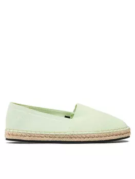 Эспадрильи Esapdrille He-Canvas Calvin Klein, зеленый