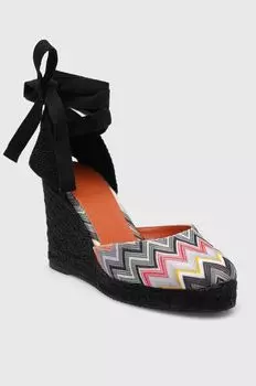 Эспадрильи Eva Missoni, черный