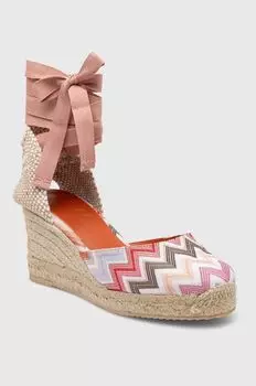 Эспадрильи Eva Missoni, розовый