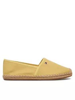 Эспадрильи Flag Canvas Espadrille FW0FW08541 Tommy Hilfiger, желтый