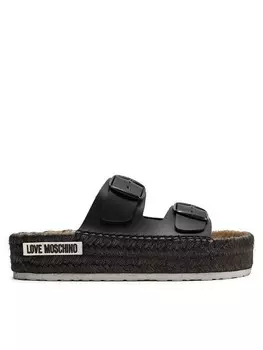 Эспадрильи LOVE MOSCHINO, черный