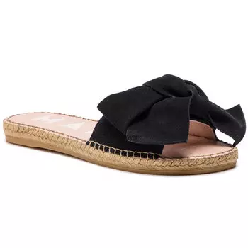 Эспадрильи Manebi SandalsWith Bow, черный