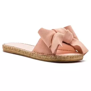 Эспадрильи Manebi SandalsWith Bow, розовый