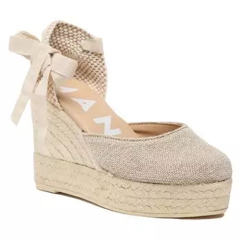 Эспадрильи Manebi WedgeEspadrilles O, бежевый