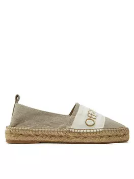 Эспадрильи Off-White, бежевый