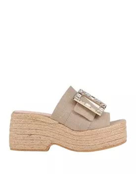 Эспадрильи Roger Vivier, песочный