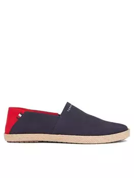 Эспадрильи Tommy Hilfiger Hilfiger Espadrille Core Textile, темно-синий