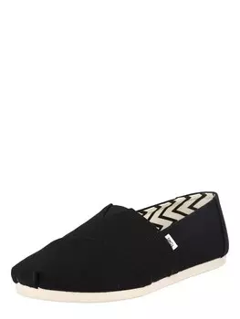 Эспадрильи женские Toms ALPARGATA текстильные, черный