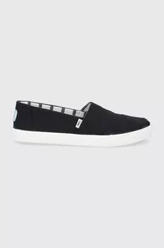 Эспадрильи Toms, черный