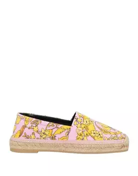 Эспадрильи Versace, розовый