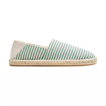 Эспадрильи Zara Striped , зеленый