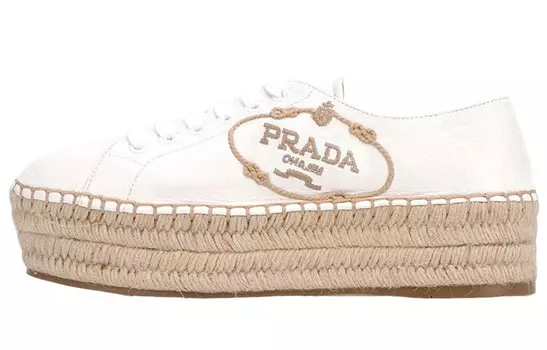 Эспадрильи женские Prada, белый