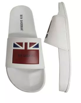 Jet мужские белые шлепанцы Ben Sherman, белый