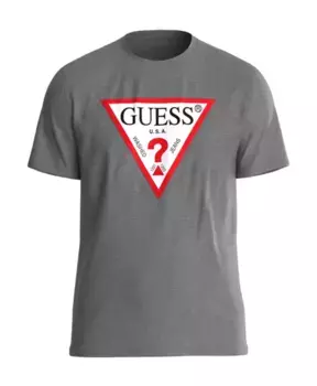 Это футболка Guess, серый