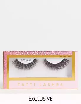 Эксклюзивные пушистые объемные накладные ресницы Tatti Lashes x ASOS