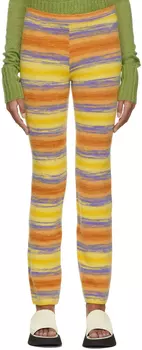 Эксклюзивные желтые полосатые брюки Zalo Lounge от SSENSE Gimaguas