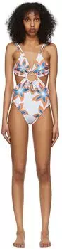 Эксклюзивный цельный купальник SSENSE Off-White Chopova Lowena