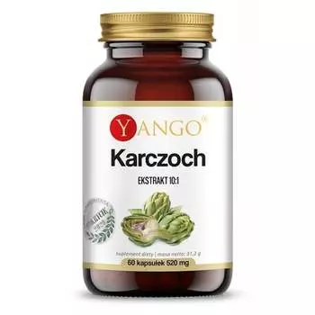 Экстракт артишока Yango, 60 капсул. 430Мг