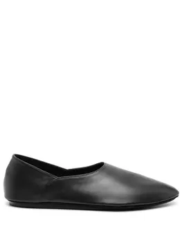 Jil Sander балетки со вставками, черный