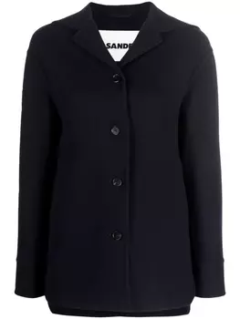 Jil Sander блейзер на пуговицах, синий