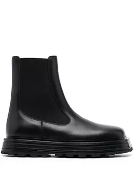 Jil Sander ботинки челси, черный