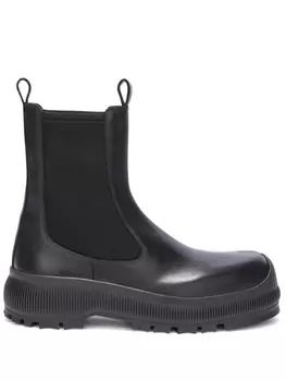 Jil Sander ботинки челси, черный