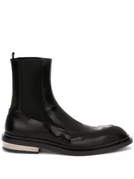 Jil Sander ботинки челси, черный