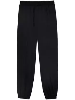 Jil Sander брюки со складками, черный