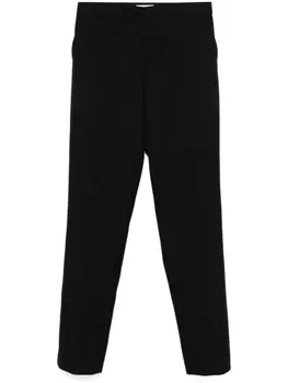 Jil Sander брюки строгого кроя, черный