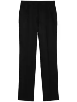 Jil Sander брюки строгого кроя, черный