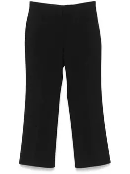 Jil Sander брюки строгого кроя, черный