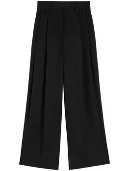 Jil Sander брюки строгого кроя, черный