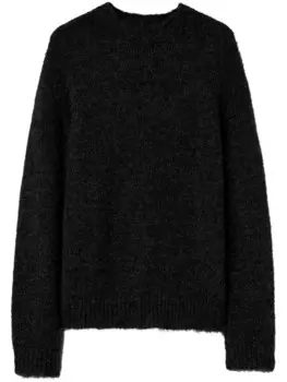 Jil Sander фактурный джемпер, черный