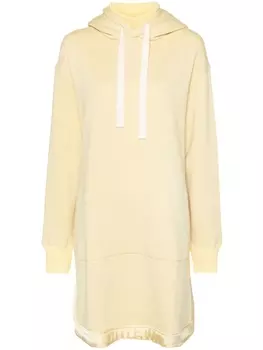 Jil Sander худи с разрезами, желтый