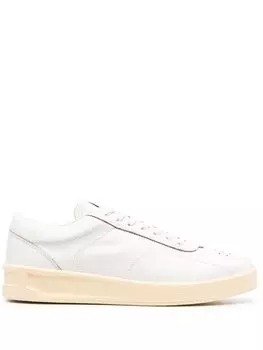 Jil Sander кеды на шнуровке, белый