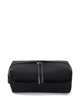 Jil Sander клатч из канваса, черный
