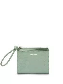 Jil Sander кошелек Giro, зеленый