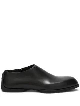 Jil Sander кожаные лоферы, черный