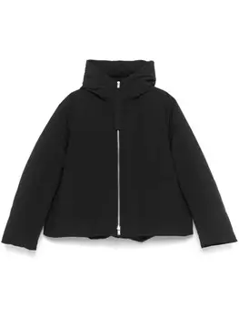 Jil Sander куртка с капюшоном, черный