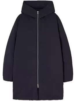 Jil Sander куртка с капюшоном, синий