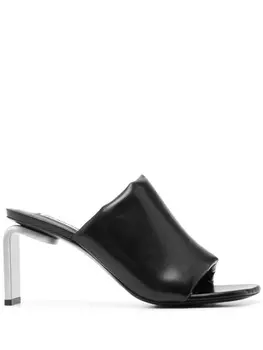 Jil Sander мюли на каблуке, черный