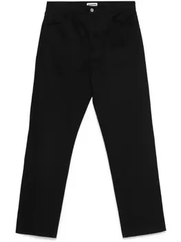 Jil Sander прямые джинсы, черный