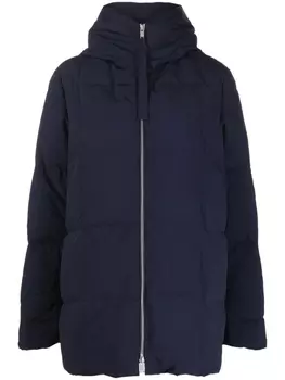 Jil Sander пуховик на молнии, синий