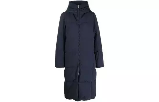 JIL SANDER Пуховик женский темно-синие