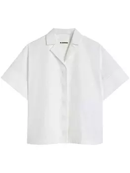 Jil Sander рубашка на пуговицах, белый