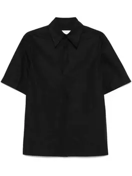 Jil Sander рубашка на пуговицах, черный