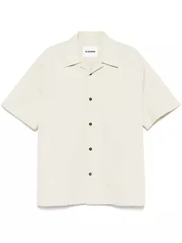 Jil Sander рубашка на пуговицах, зеленый